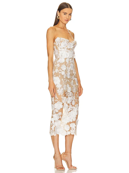 Leanna Dress - White