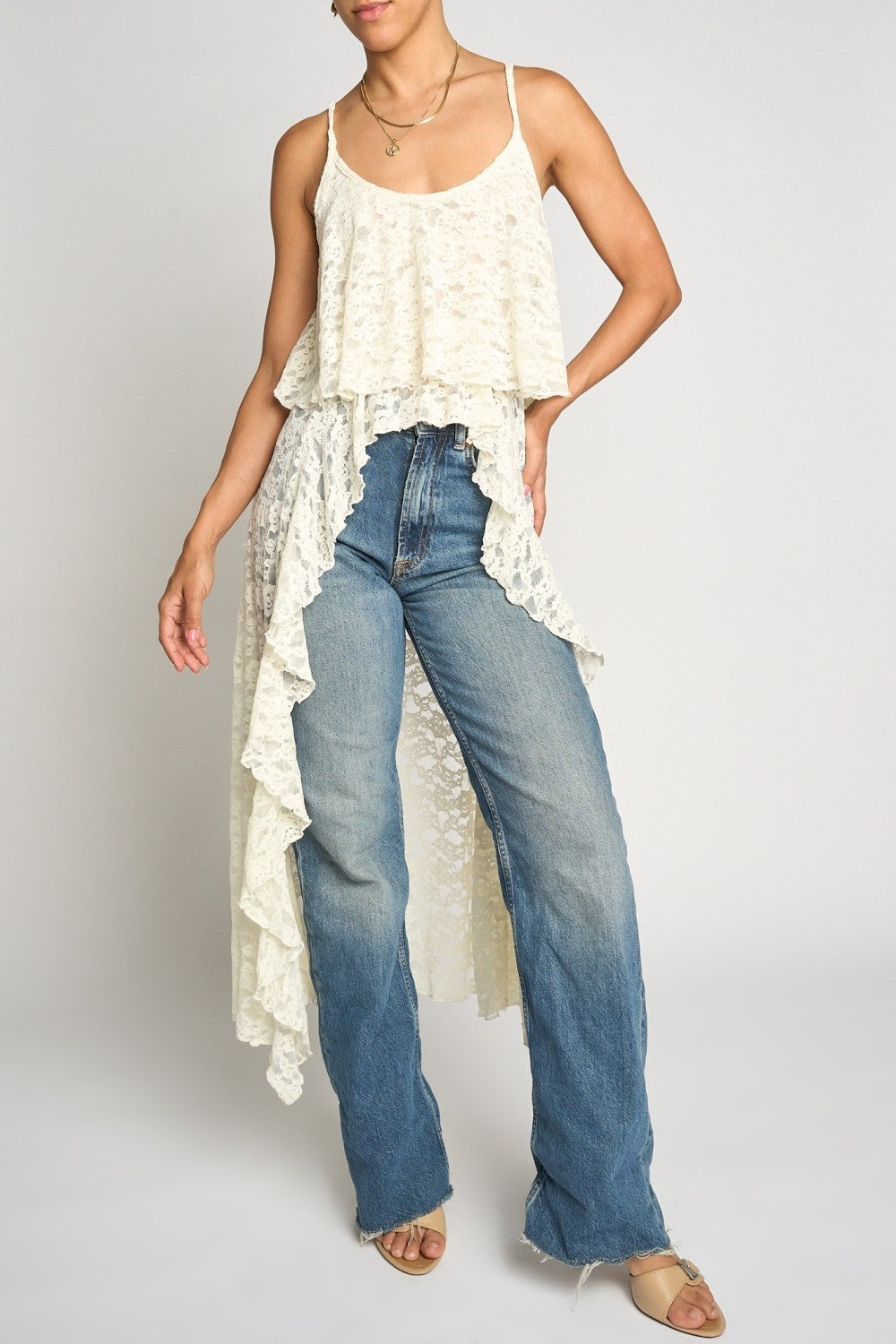 Bodhi Lace Maxi Top