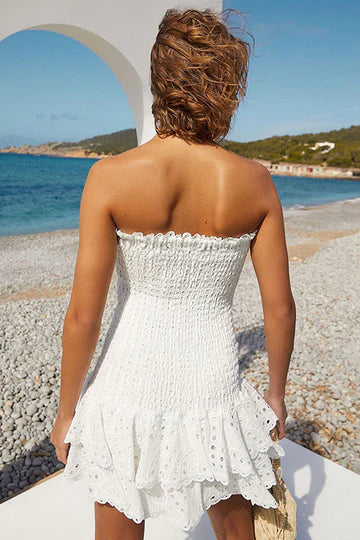 Chanry Dress - White