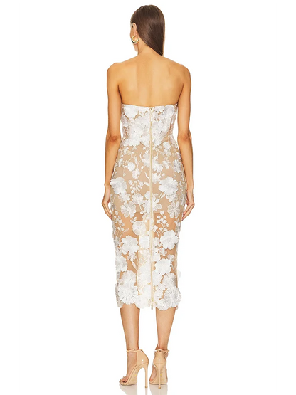 Leanna Dress - White