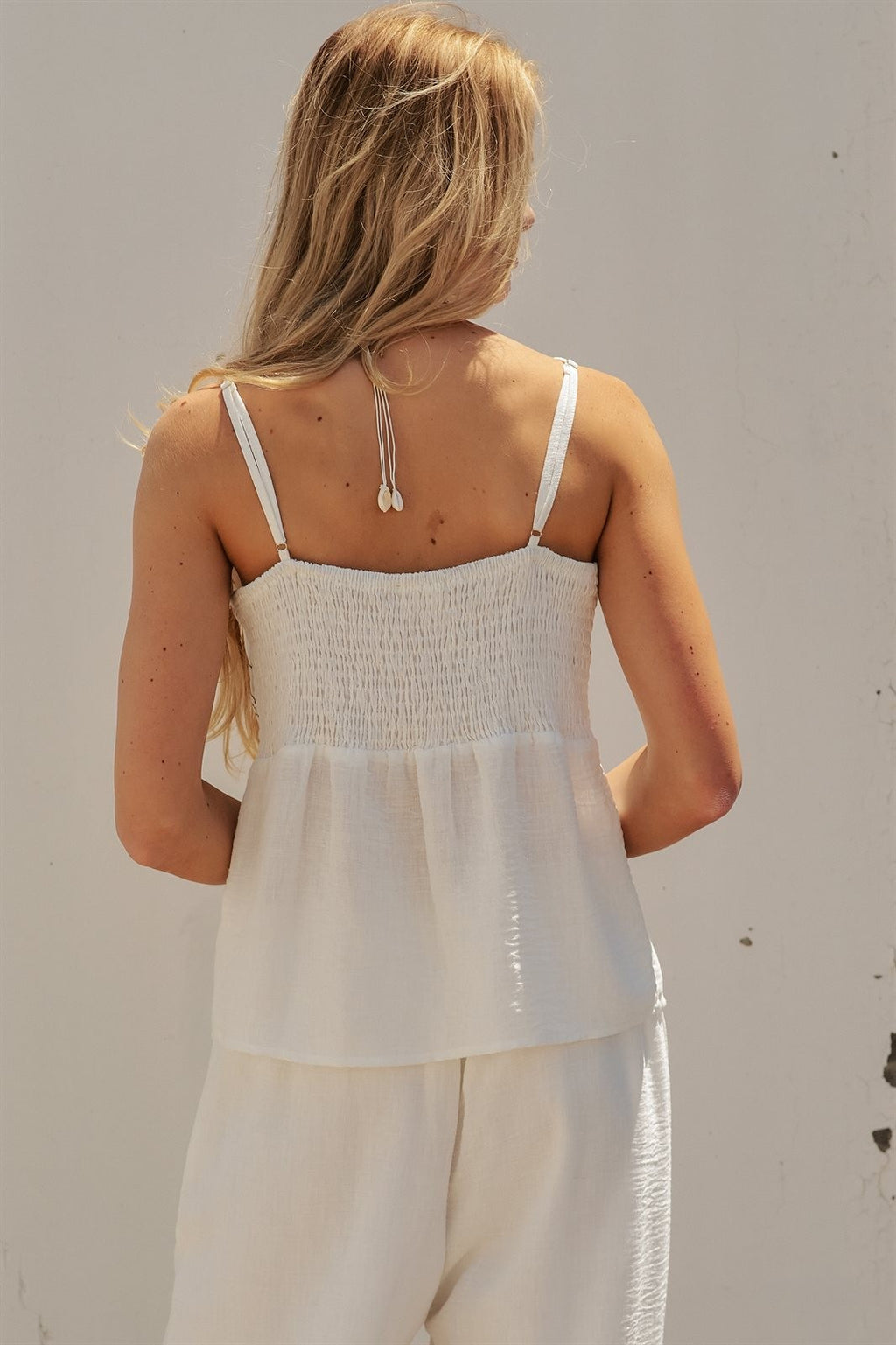 Fielle Embroidered Linen Set