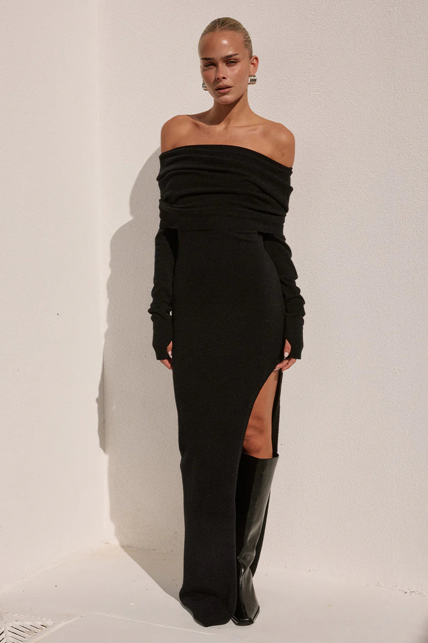 Barly Knit Maxi Dress