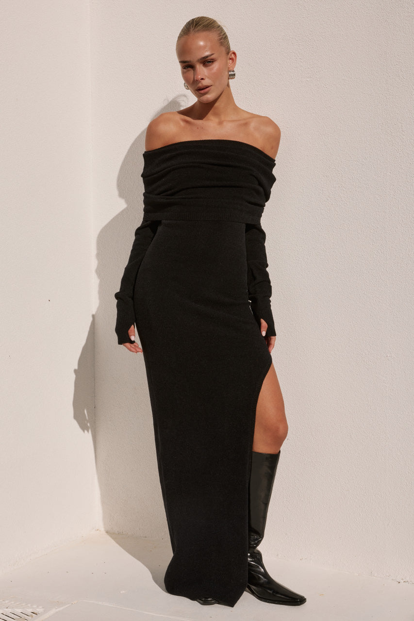 Barly Knit Maxi Dress