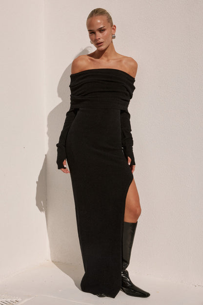 Barly Knit Maxi Dress
