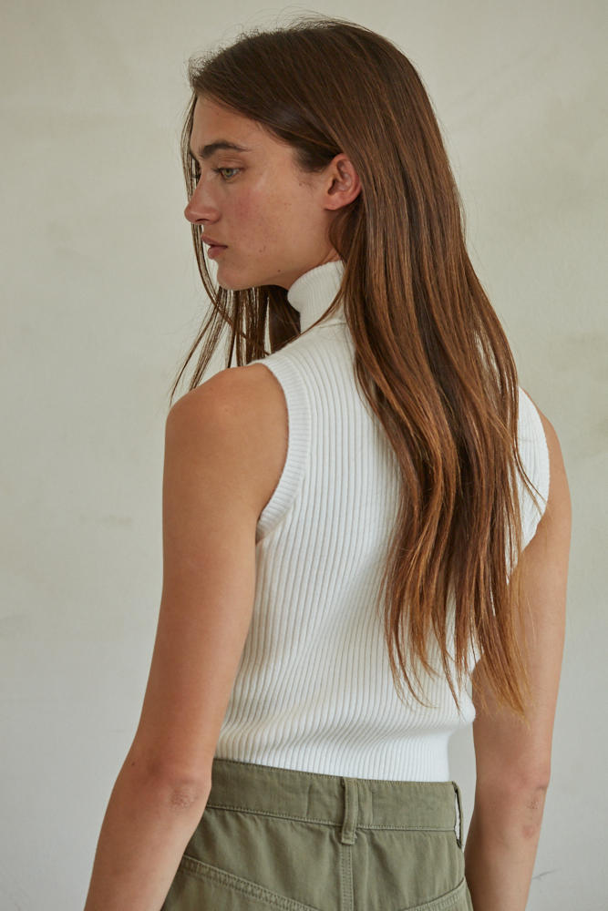 Wren Sweater Tank - Off-White