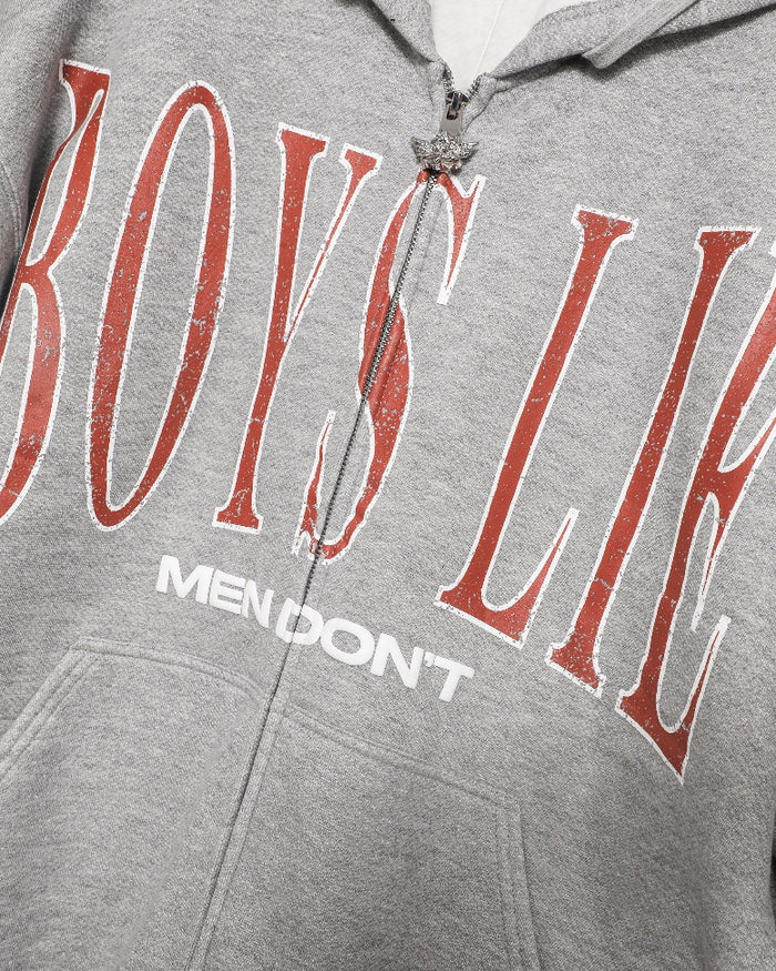 Harley Zip-Up Sweater x Boys Lie