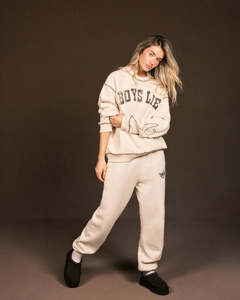 Wild West Kimmy Sweatpants x Boys Lie
