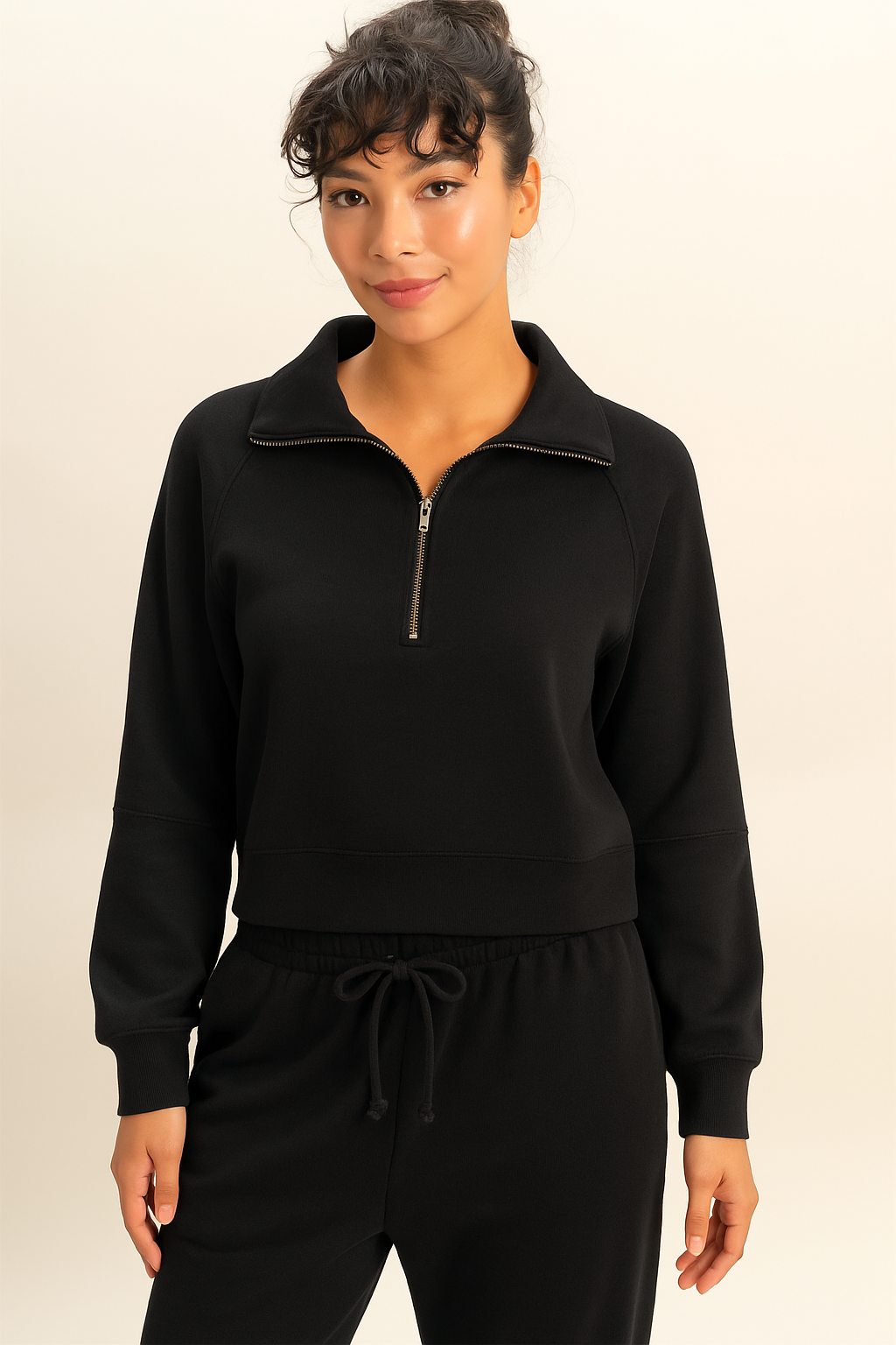 Perry Knit Pullover - Black