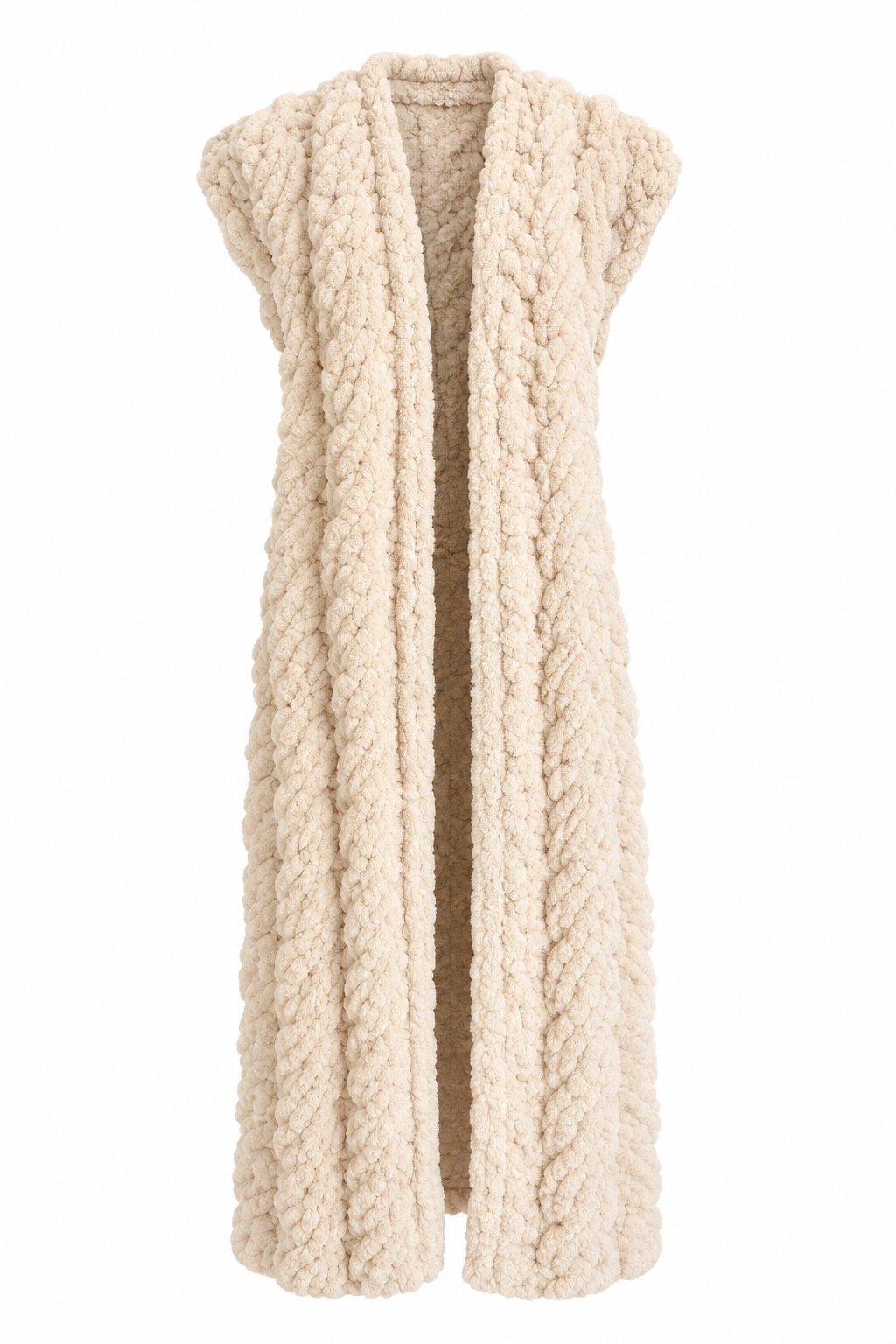 Handmade Heritage Cable Knit Vest