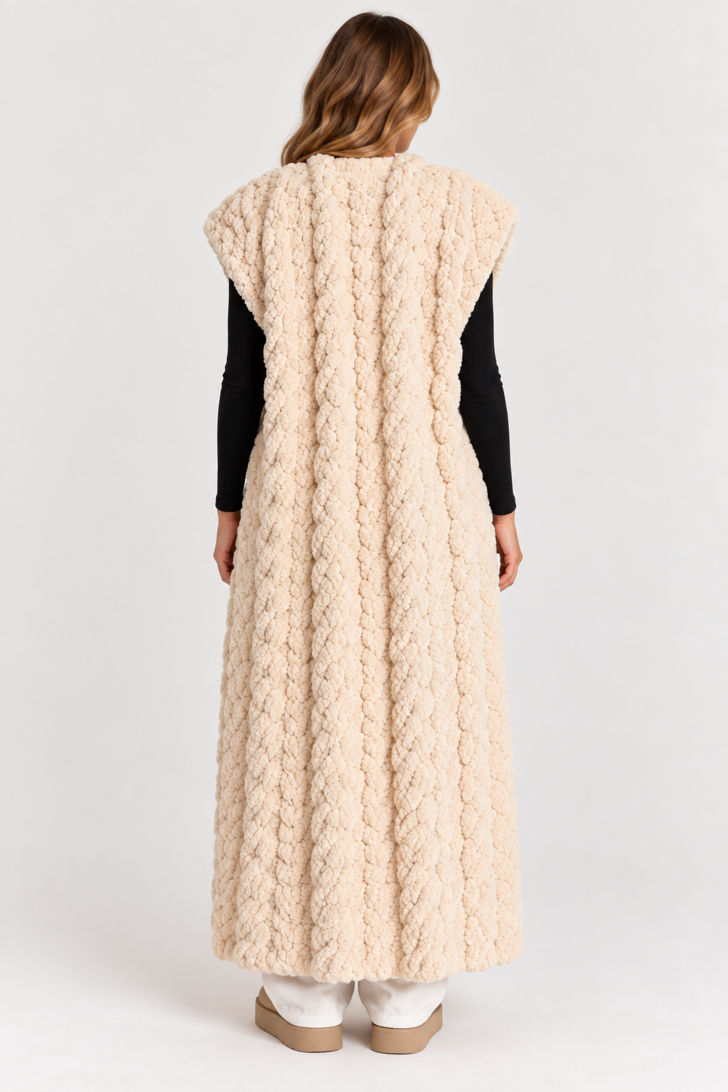 Handmade Heritage Cable Knit Vest