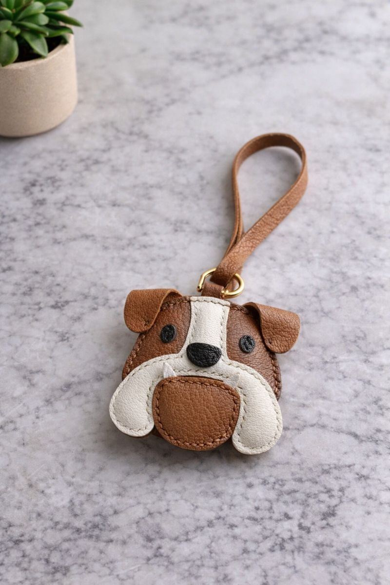Rover Leather Bag Charm