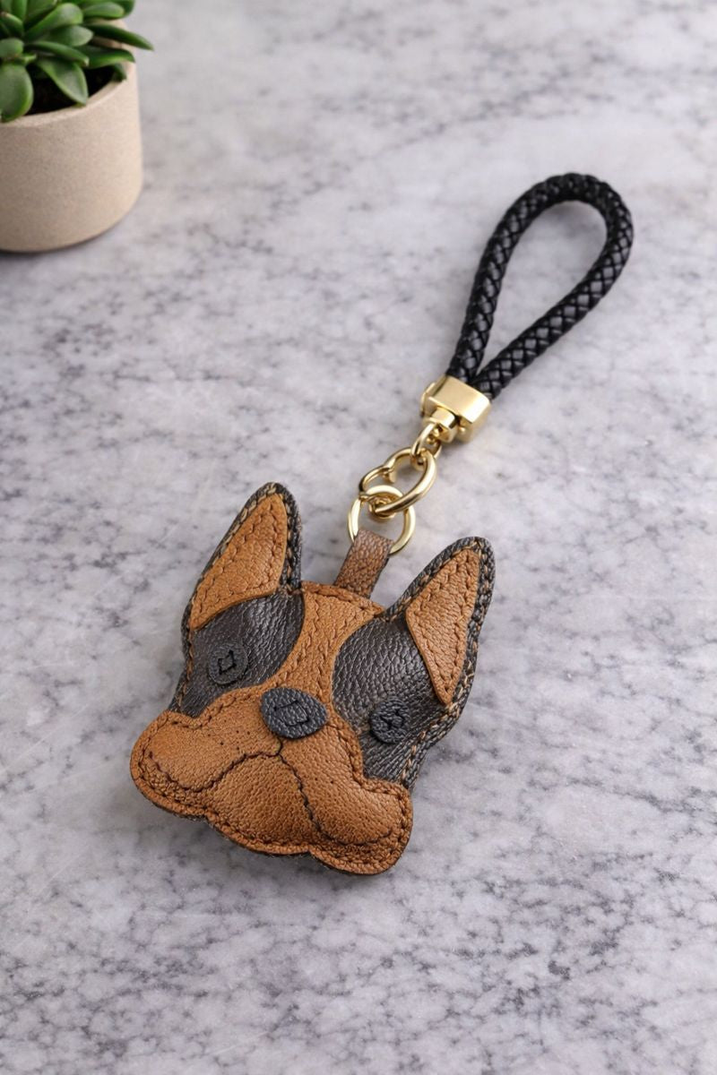 Rover Leather Bag Charm