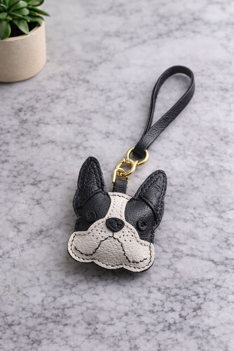 Rover Leather Bag Charm