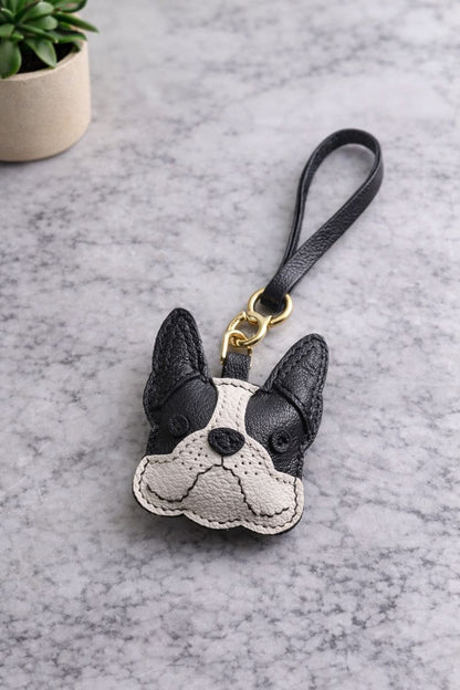 Rover Leather Bag Charm