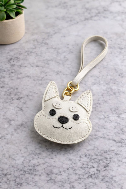 Rover Leather Bag Charm