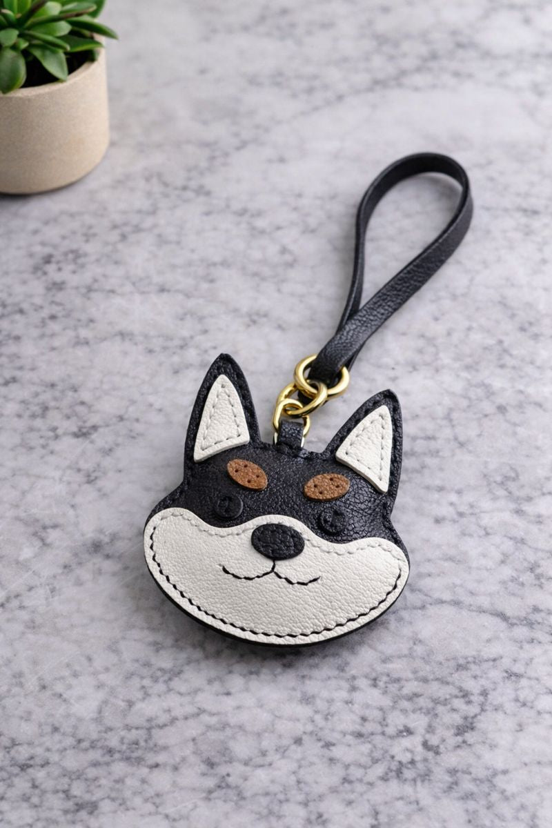 Rover Leather Bag Charm