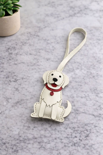 Rover Leather Bag Charm