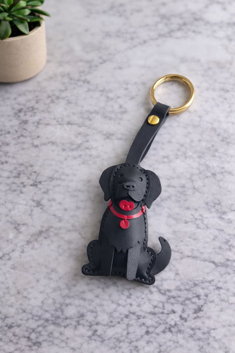 Rover Leather Bag Charm