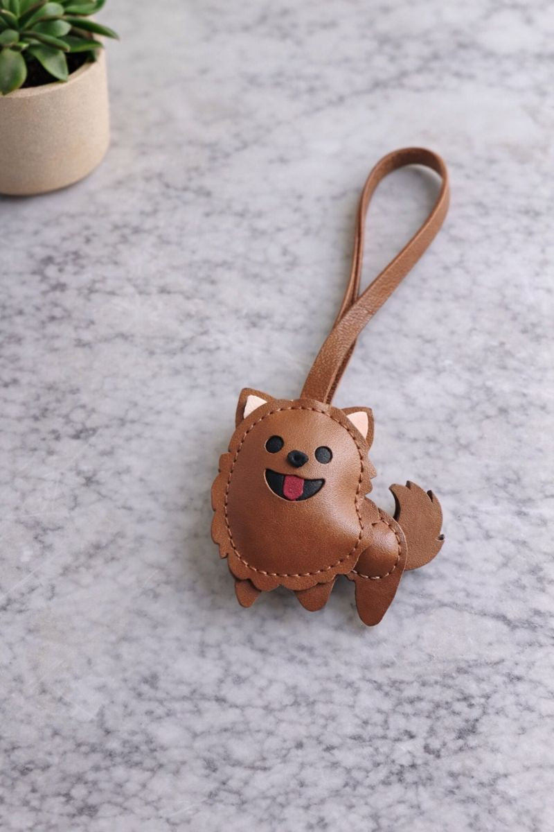 Rover Leather Bag Charm