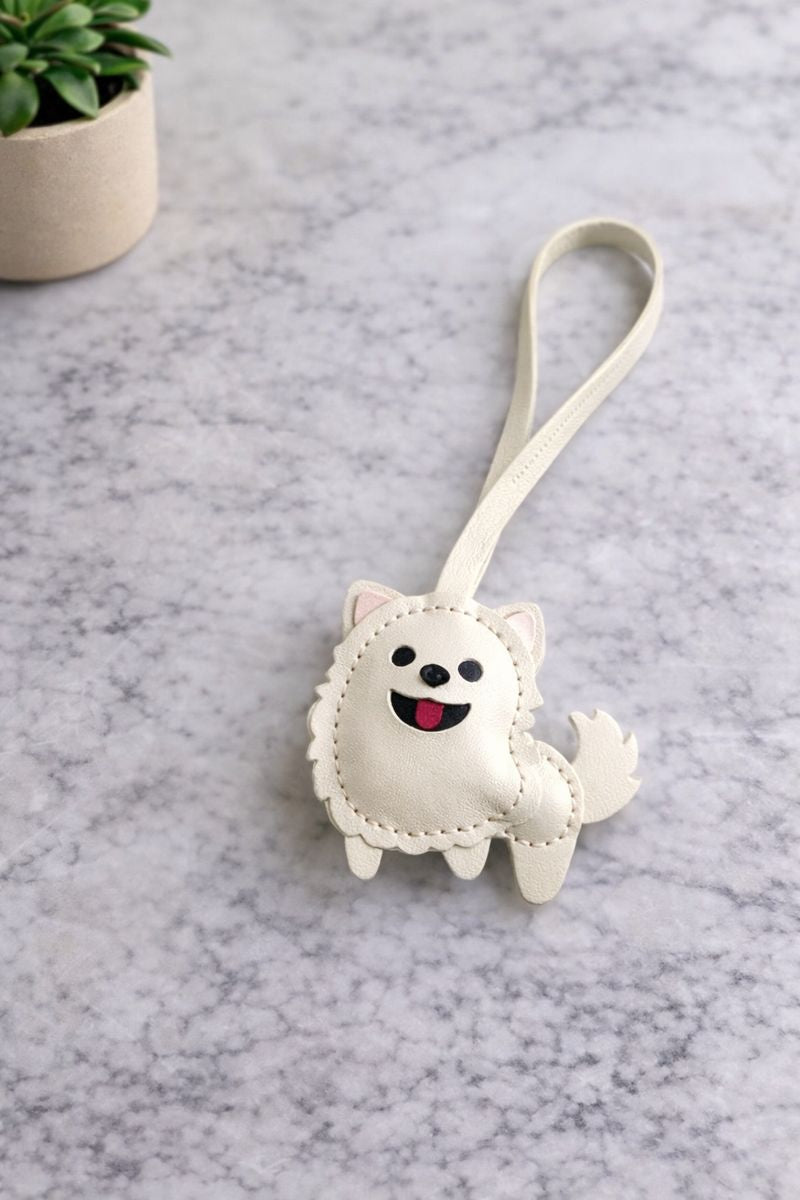 Rover Leather Bag Charm
