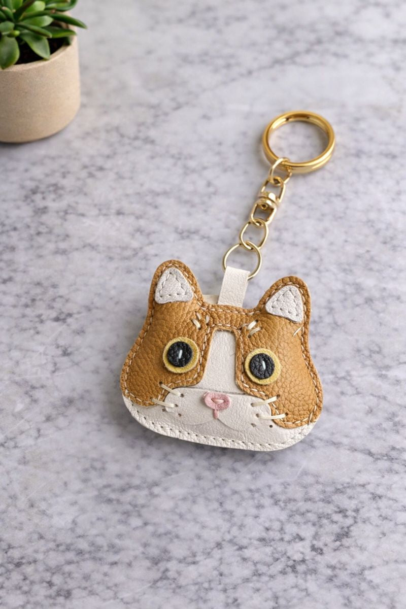 Felice Leather Bag Charm