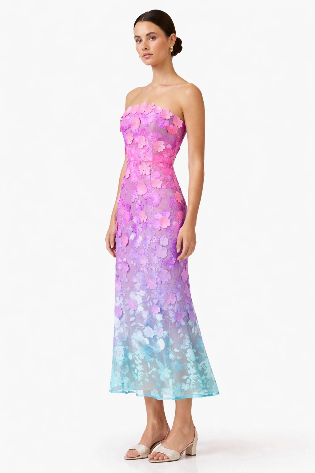 Ophelia Lace Midi Dress