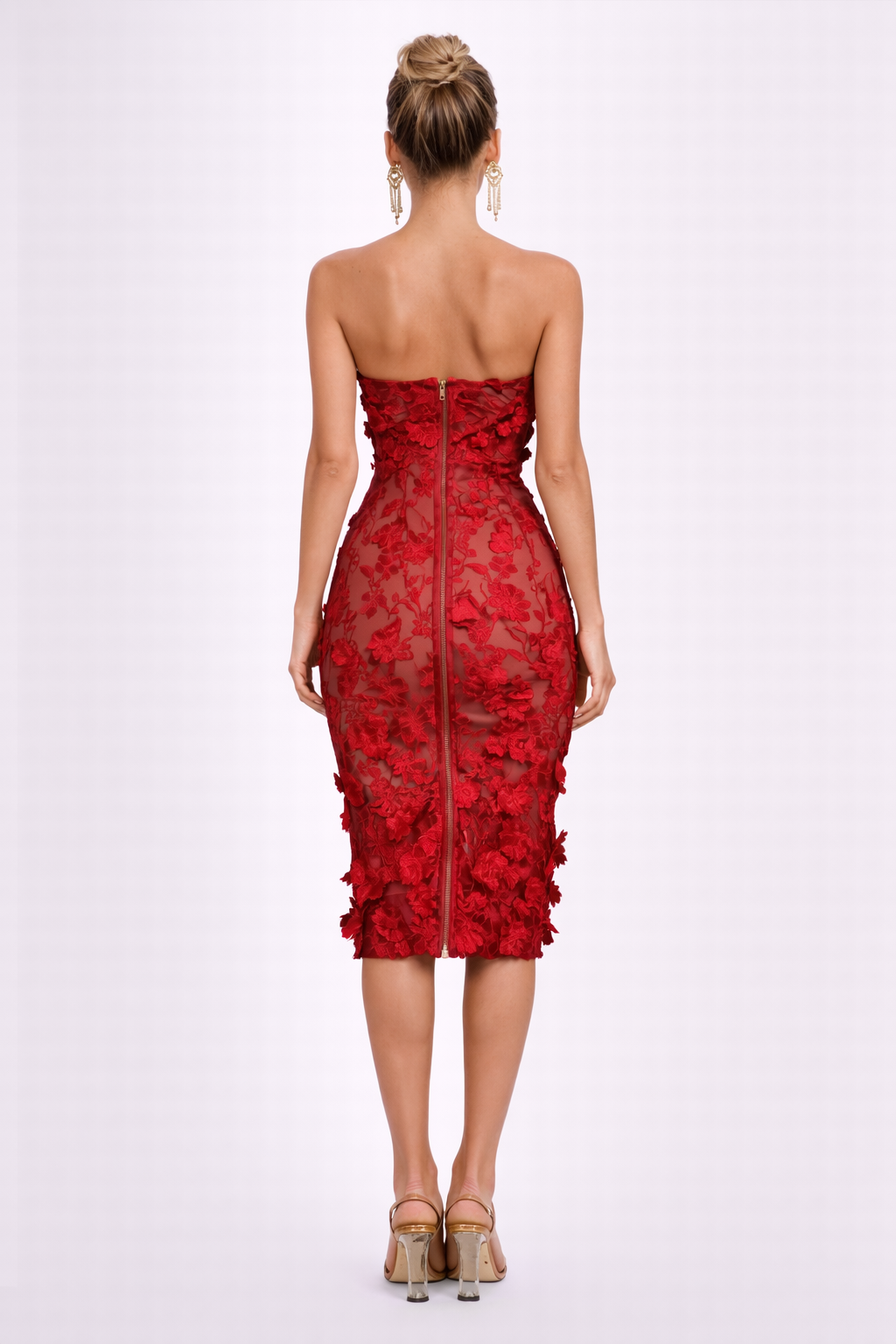 Leanna Dress - Red