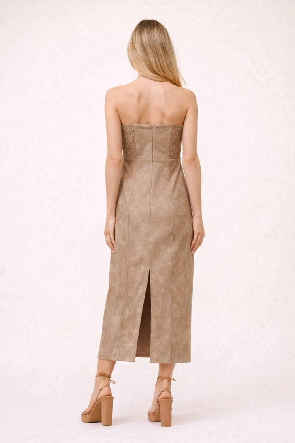 Rhynna Faux Leather Dress