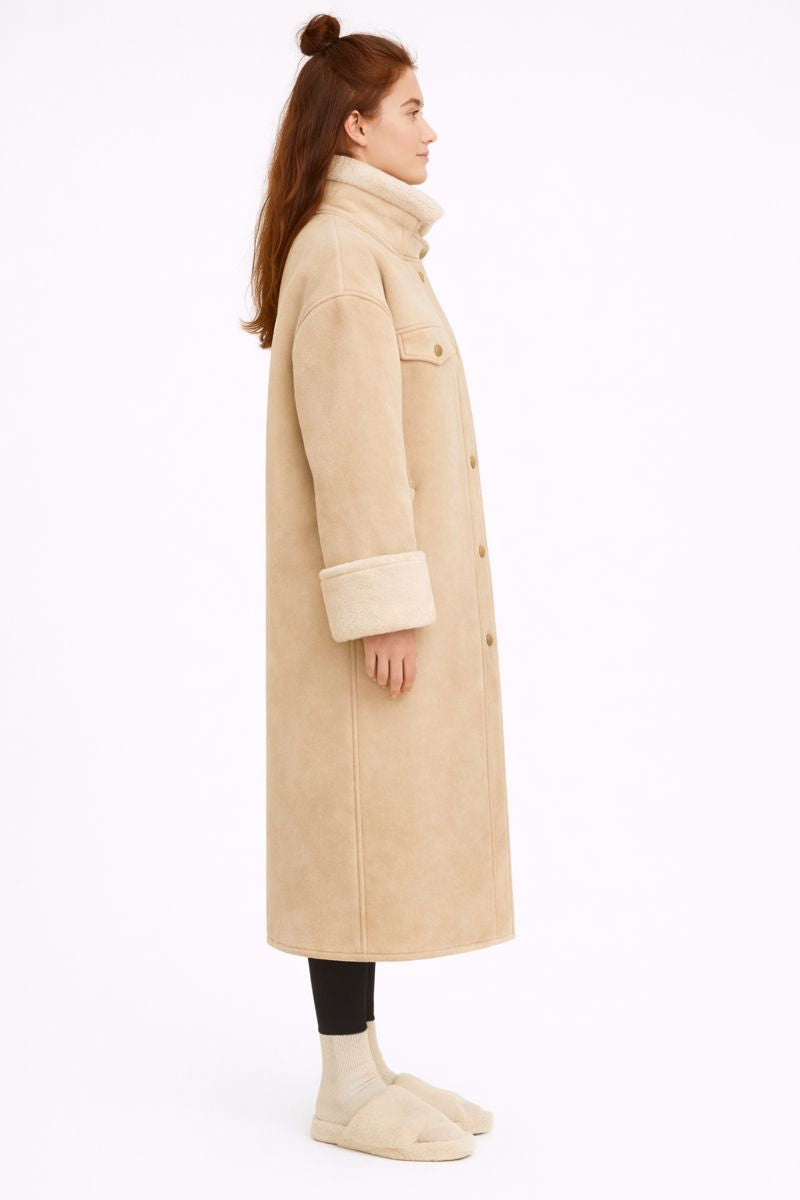 Duffy Coat - Camel Beige