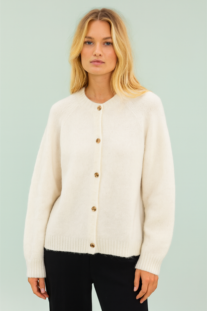Josephine Mohair Cardigan by Nais Paris
