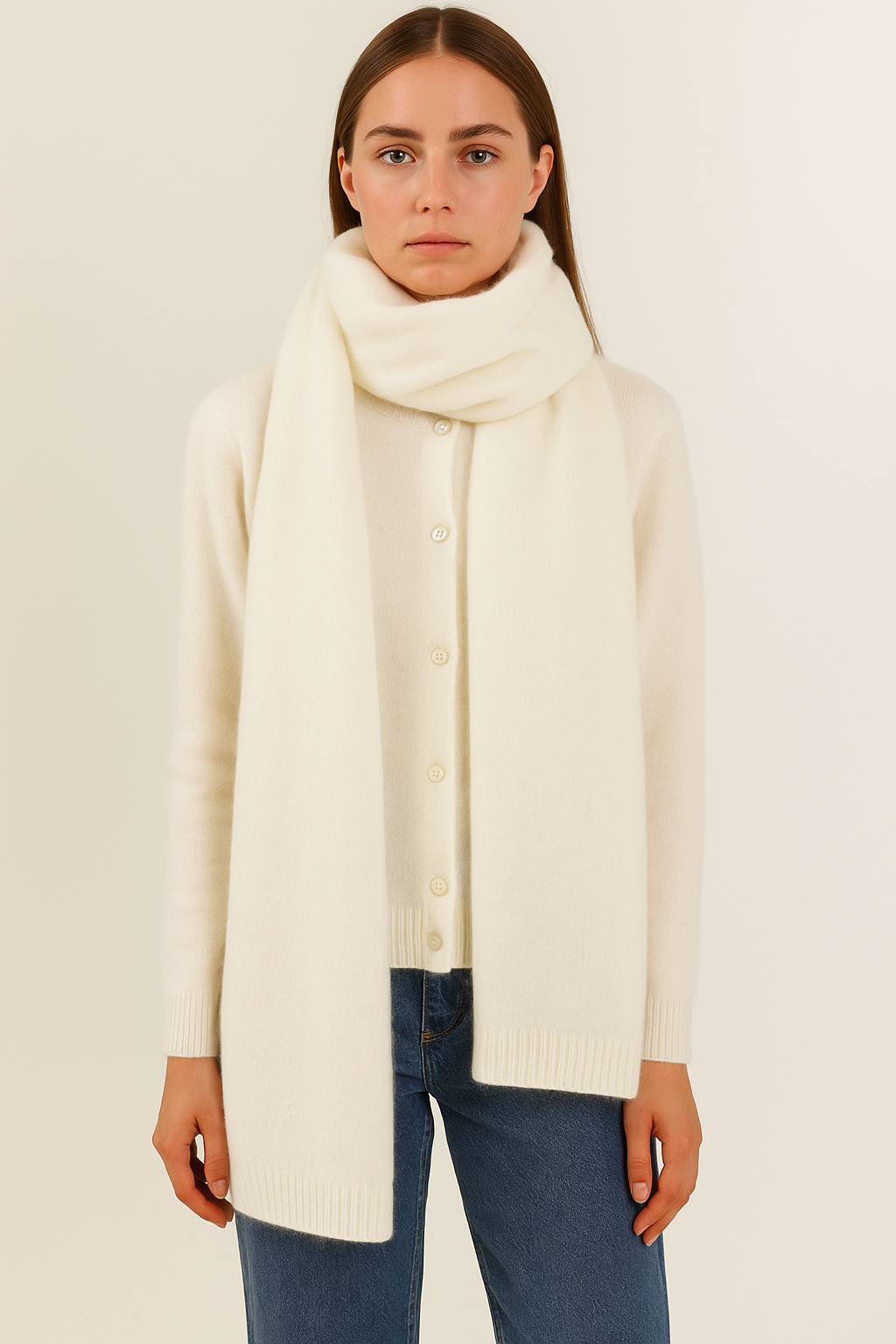 Josephine Mohair Scarf by Nais Paris