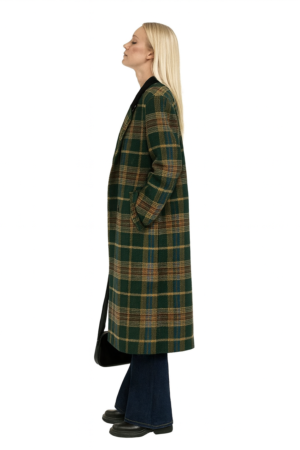 Ilene Plaid Coat