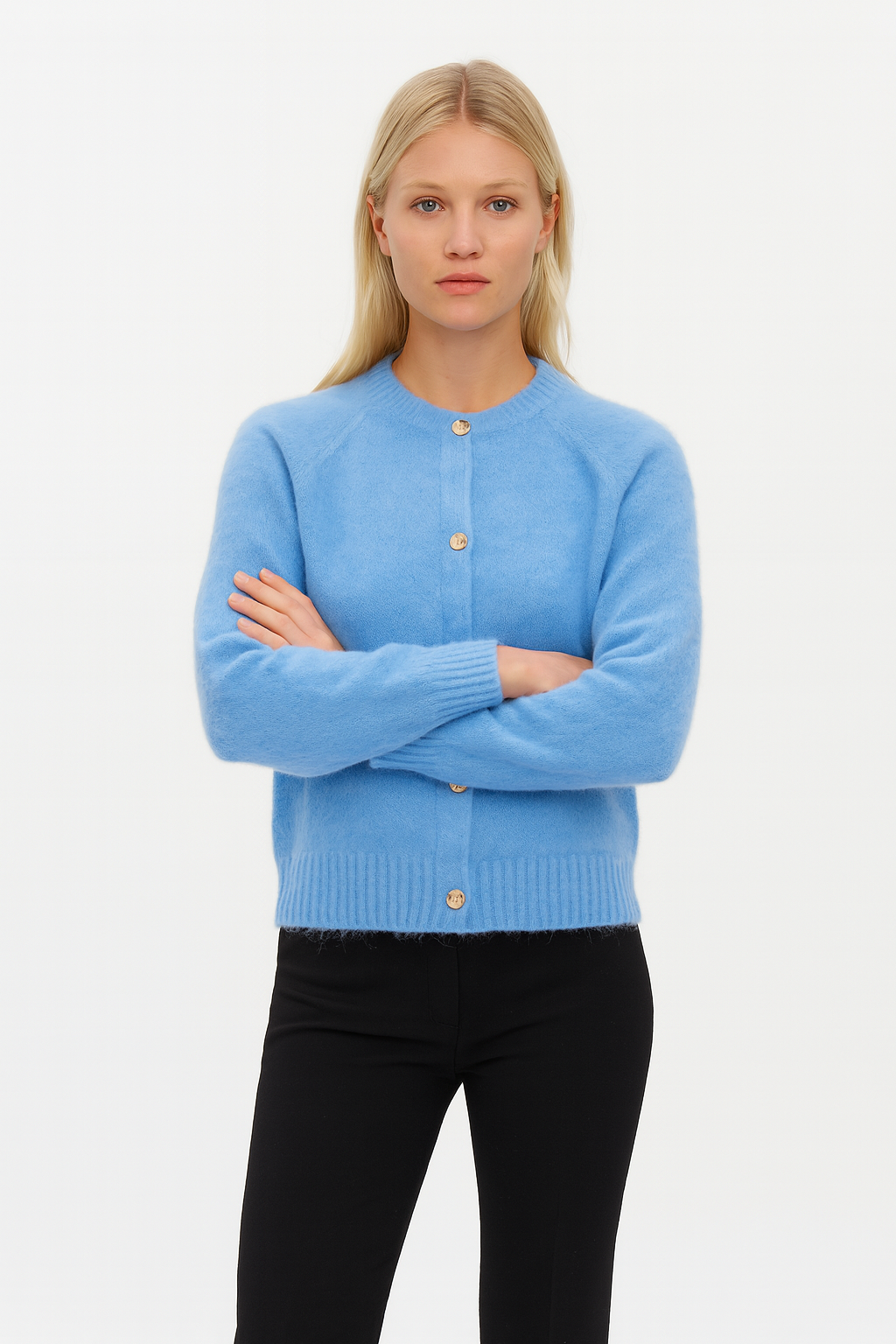 Josephine Mohair Cardigan by Nais Paris