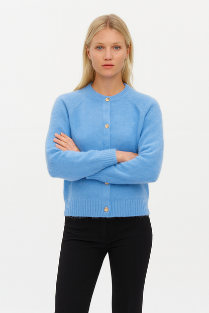 Josephine Mohair Cardigan by Nais Paris