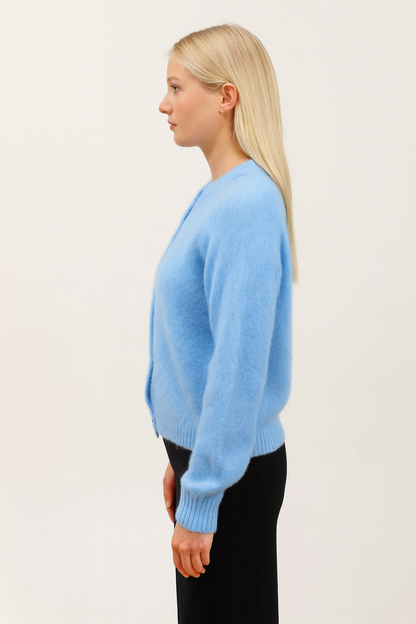 Josephine Mohair Cardigan by Nais Paris