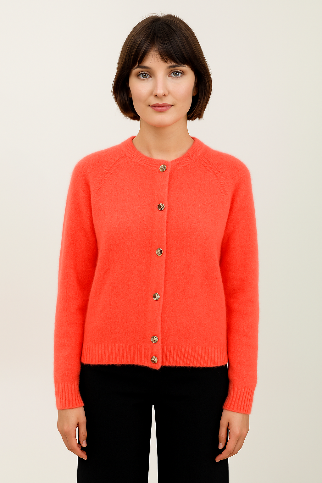 Josephine Mohair Cardigan by Nais Paris