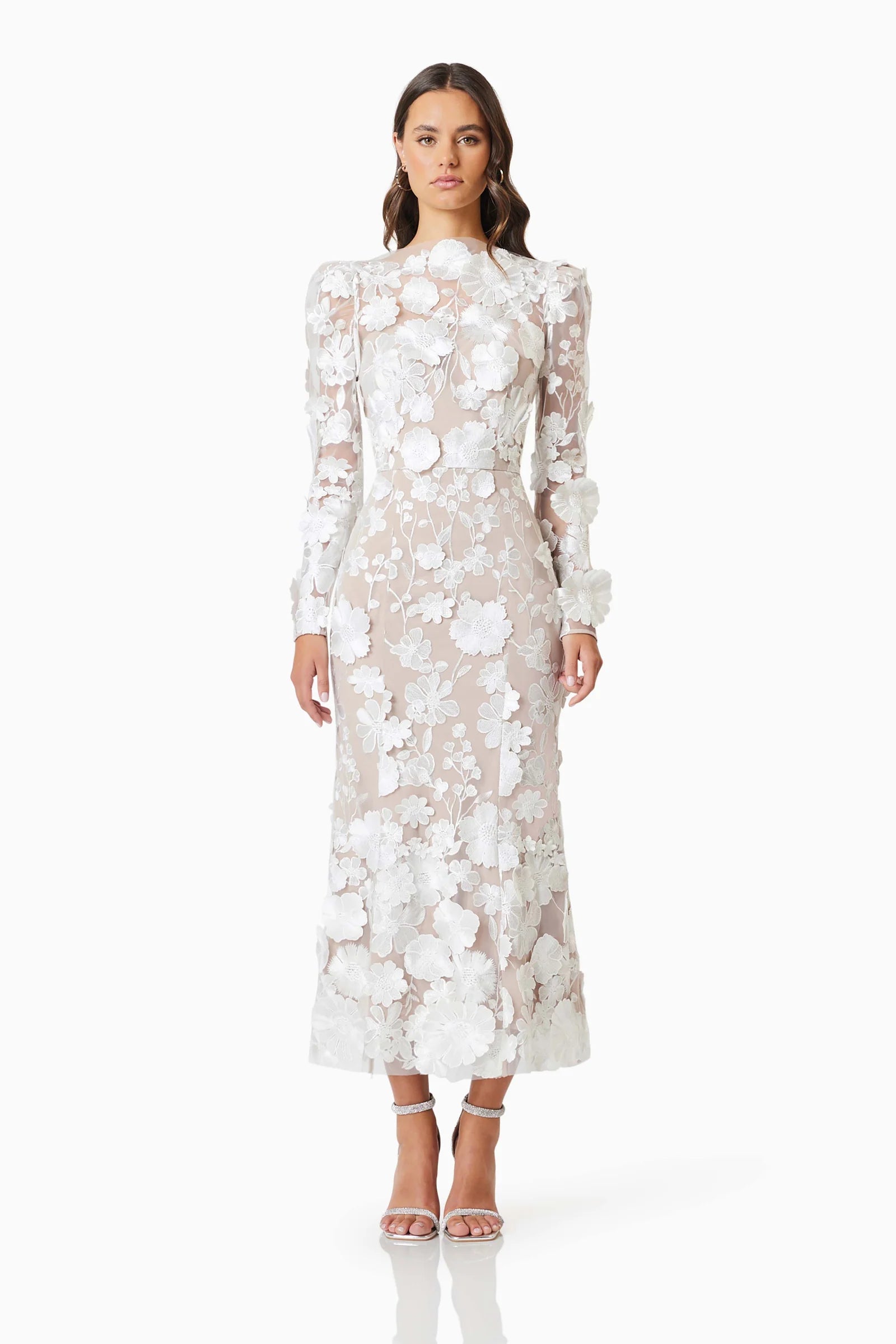 Jayne Dress - White