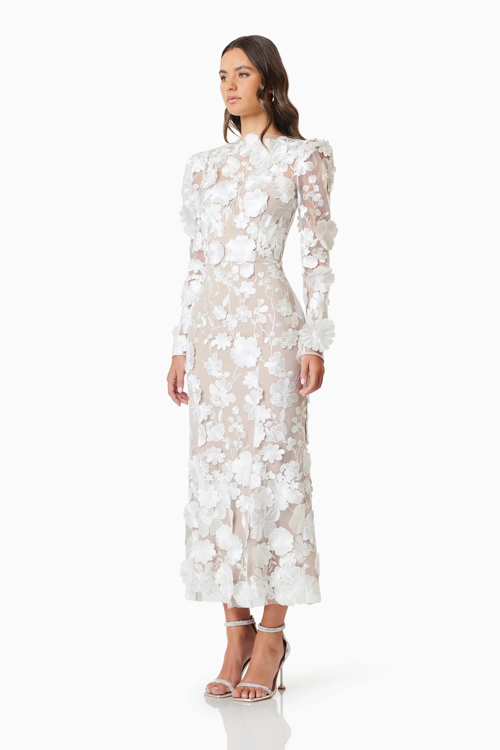 Jayne Dress - White