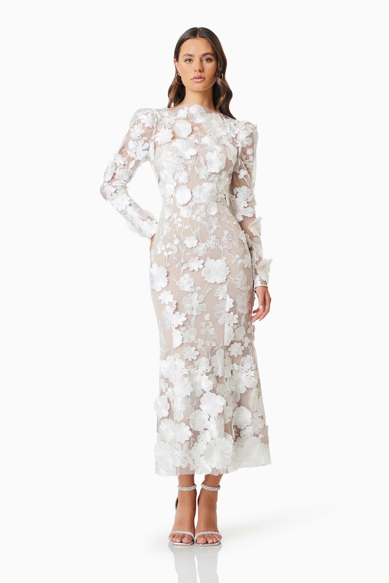 Jayne Dress - White
