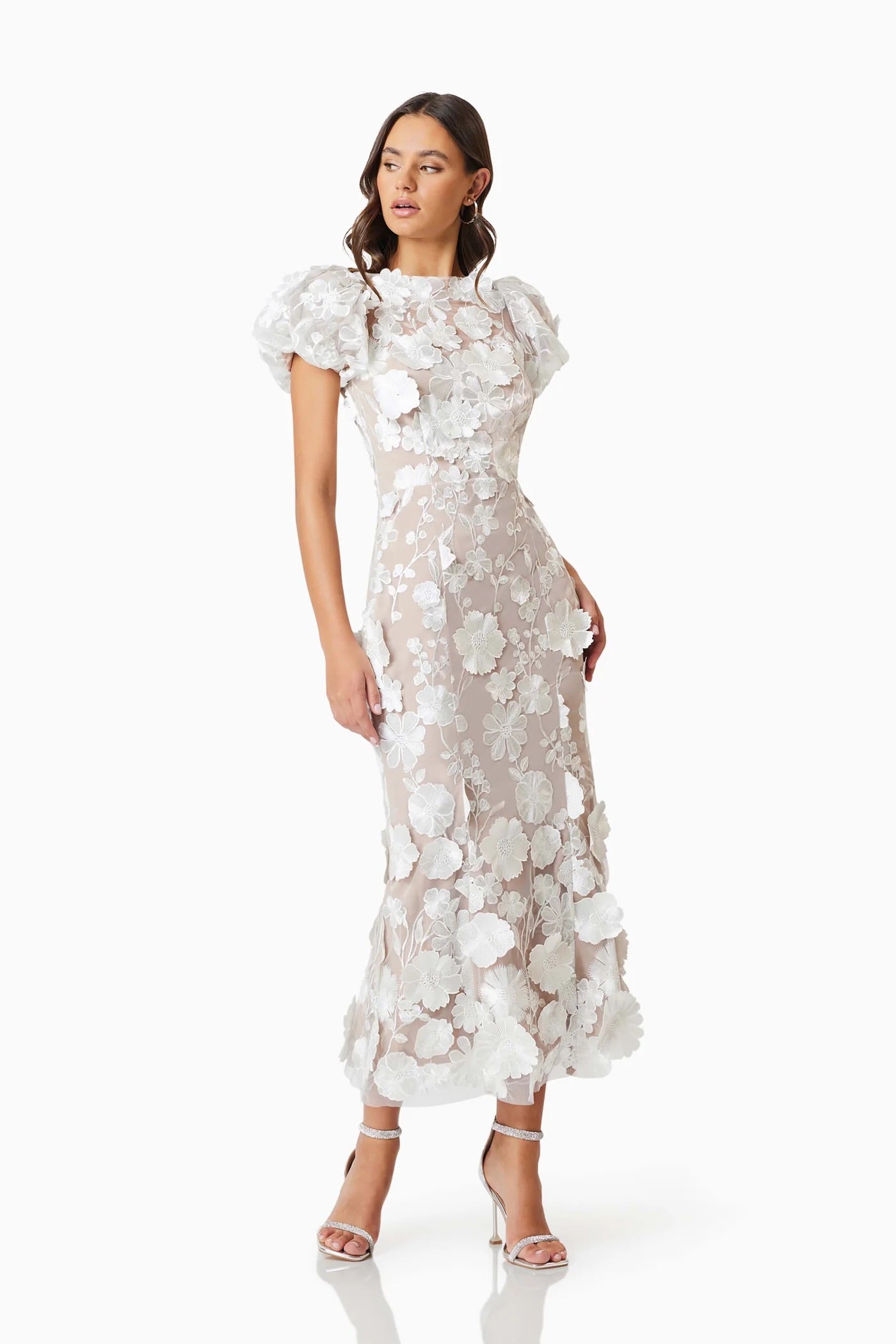 Adelena Dress - White