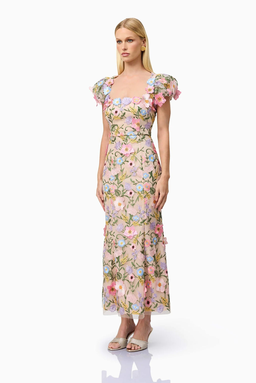 Iris Puff Sleeve Dress