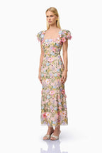 Iris Puff Sleeve Dress