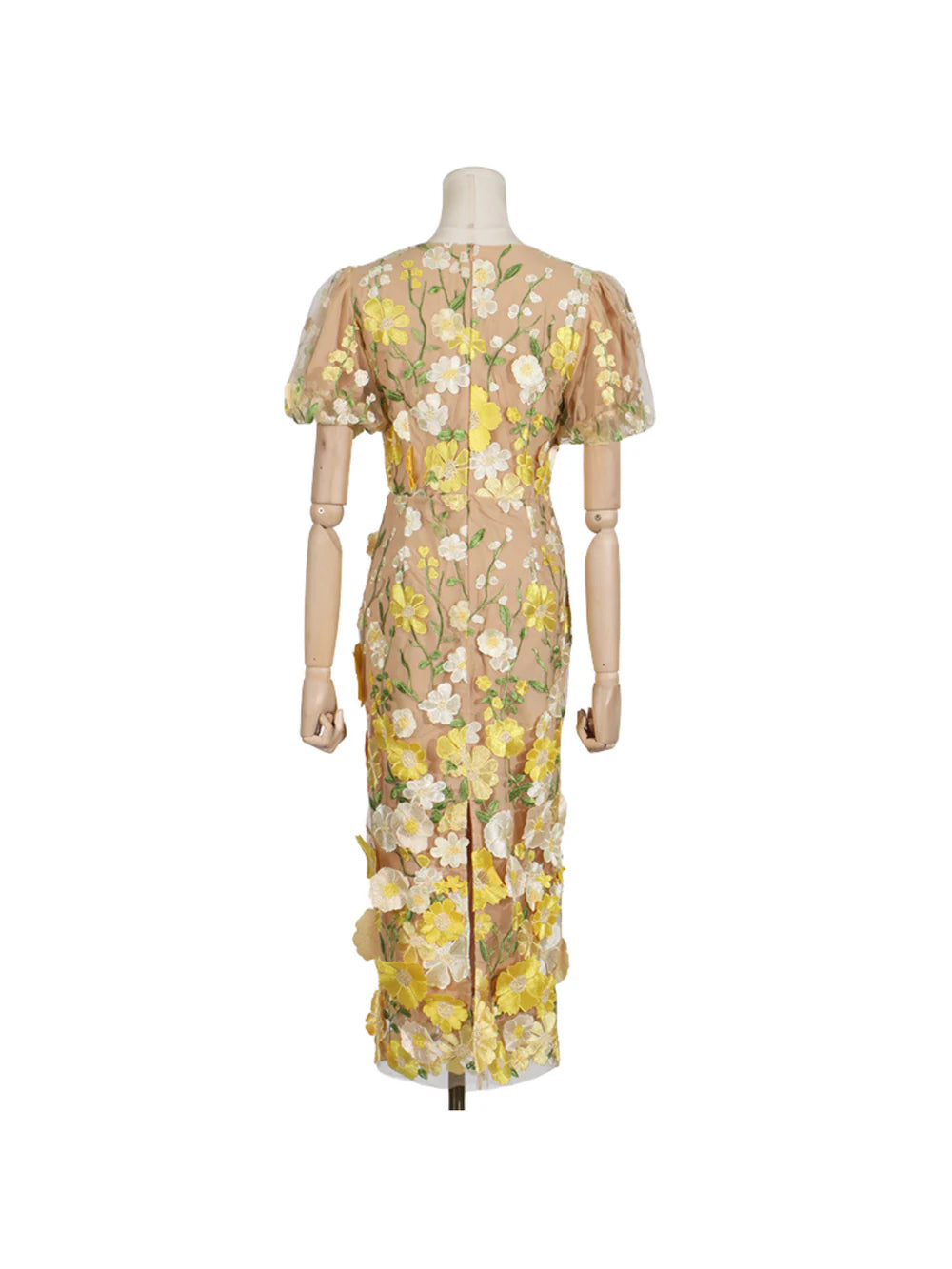 Lena Dress - Yellow