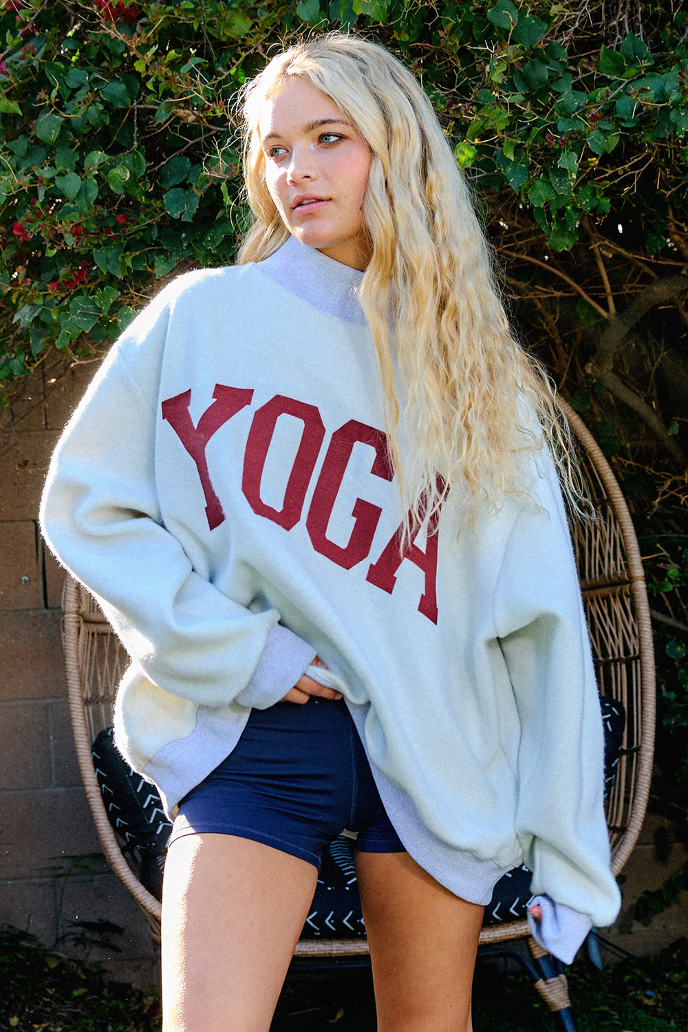 Yoga & Pilates Reversible Crew - Preorder