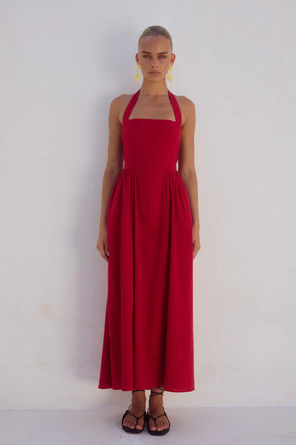 Locklea Dress - Cherry