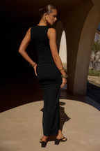 Sharni Midi Dress - Black