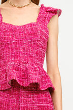 Rosa Tweed Skort