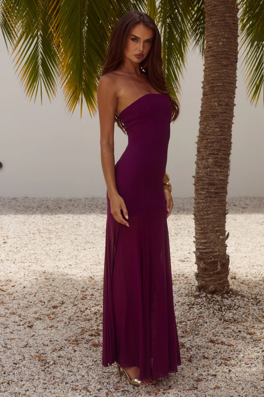 Remi Dress - Plum - REORDER