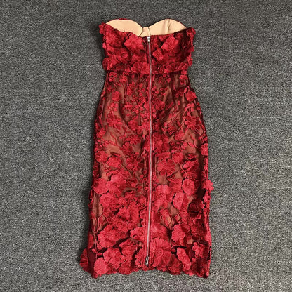 Leanna Dress - Red - Preorder