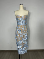 Leanna Dress - Blue